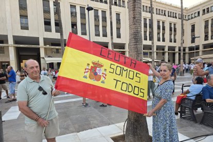 El Ejido sale a la calle en apoyo a Ceuta.