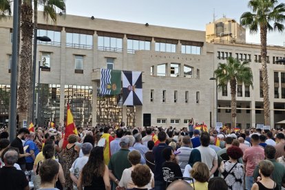 Concentración en apoyo a Ceuta en El Ejido.