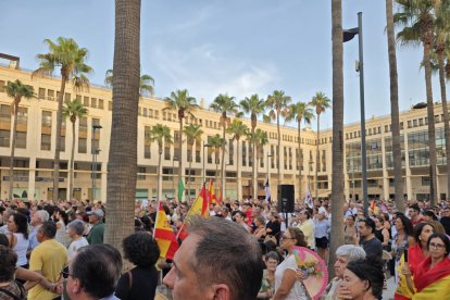 Concentración en apoyo a Ceuta en El Ejido.