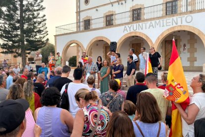 Concentración en Huércal de Almería.