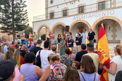 Concentración en Huércal de Almería.