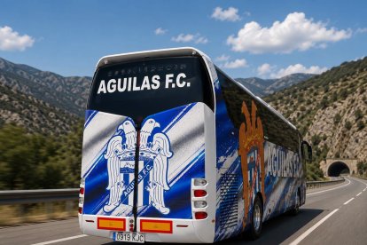 El autobús pone al Águilas al nivel de los grandes clubes de LaLiga.