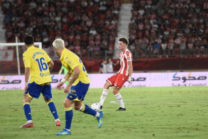 El jugador del Almería va a más en todos los aspectos.