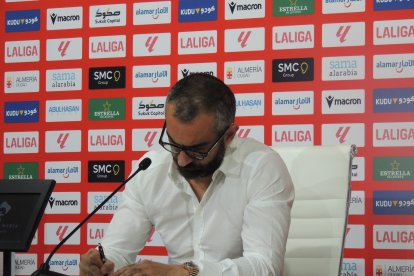 Mohamed El Assy, director general del Almería.