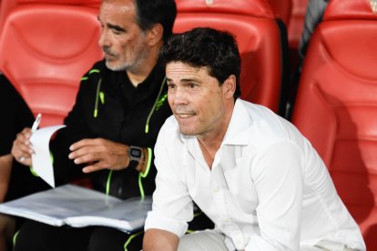 Rubi, el día del Almería-Málaga que no se subió a Primera.