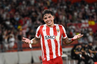 Nico Melamed en el Almería-Eldense.
