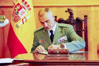 Toma de mando del general jefe de la BRILEG, general de brigada Moreno Arenas.