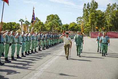 Toma de mando del general jefe de la BRILEG, general de brigada Moreno Arenas.