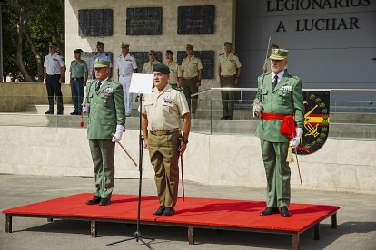 Toma de mando del general jefe de la BRILEG, general de brigada Moreno Arenas.