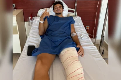 Gui Guedes pasaba por el quirófano y apura los plazos para volver.