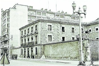 Antigua cárcel de Almería, demolida hace décadas en la Carretera de Níjar.