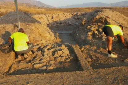 Un trabajo de excavación en Los Millares.