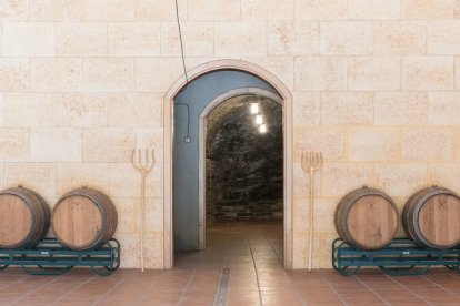Entrada a la bodega.