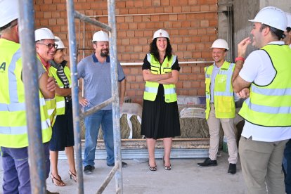 Las obras de la nueva Casa Club en el campo municipal ‘Alborán Golf’, en El Toyo, alcanzan ya el 60% de ejecución