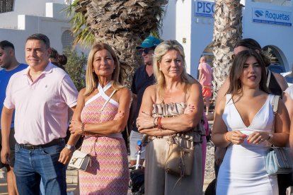 Desfile de Moros y Cristianos en La Urbanización de Roquetas de Mar.