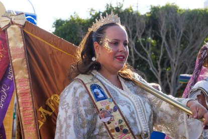 Desfile de Moros y Cristianos en La Urbanización de Roquetas de Mar.