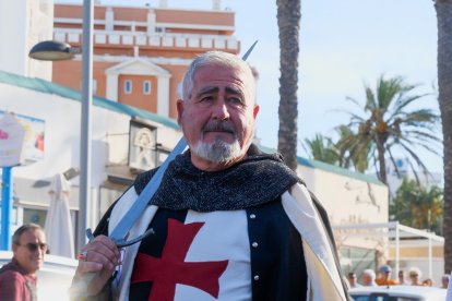 Desfile de Moros y Cristianos en La Urbanización de Roquetas de Mar.