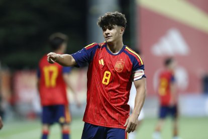 Quim Junyent llevó el brazalete de La Rojita contra México.