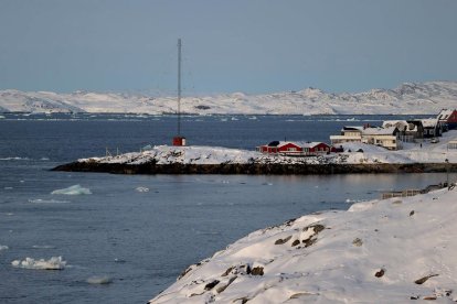 La capital de Groenlandia, Nuuk.