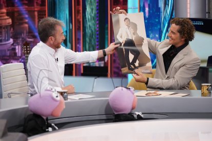 David Bisbal durante su visita a El Hormiguero este miércoles.