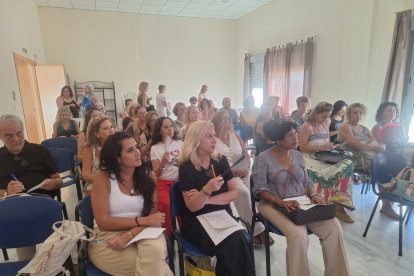 Asistentes a algunas de las formaciones impartidas por María José Padilla.