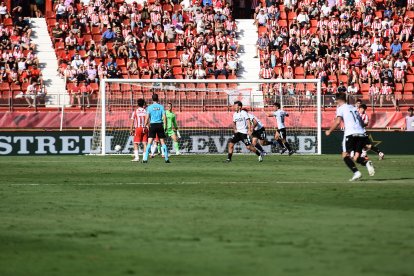 El Burgos ha sido el cuarto equipo en perforar la portería del Almería.
