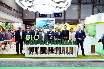 La representación provincial en otro de los espacios del agro almeriense presentes en ‘Fruit Attraction’.