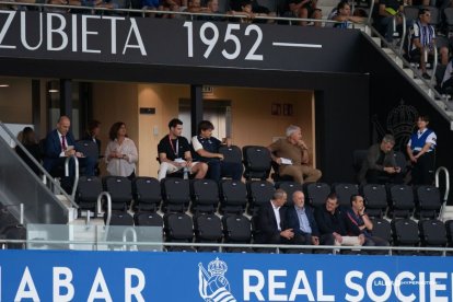 El nuevo campo de Zubieta se prepara para recibir al Almería el sábado 17.