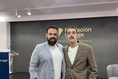 Los periodistas galardonados Nacho Calle y Sergio Sangiao