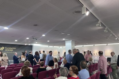 Instantes previos al inicio de la gala