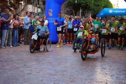 La prueba inclusiva fue la primera en tomar la salida este domingo.
