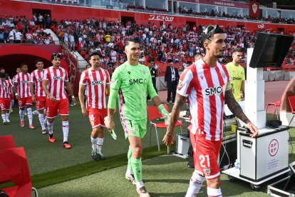 El Almería ya sale a competir teniendo un plan de partido definido.