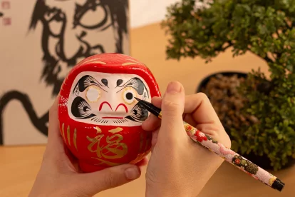 Daruma, amuleto japonés