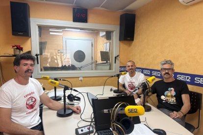 Lepanto en los estudios de SER Almería