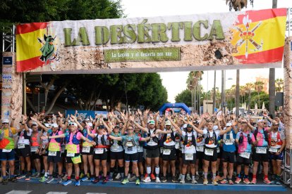 Salida de 'La Desértica'.