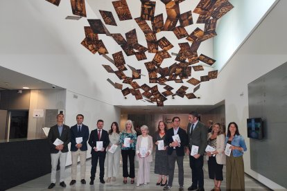 Inauguración de la exposición 'Luis Siret. Hechos, no palabras', en el Museo de Almería.