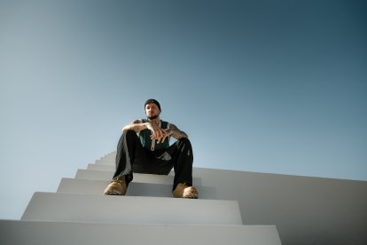 El artista almeriense Cyclo, en imagen promocional por su disco 'Fisherman'.