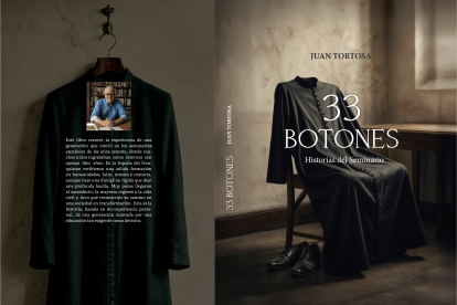 Portada y contraportada del libro '33 botones'.
