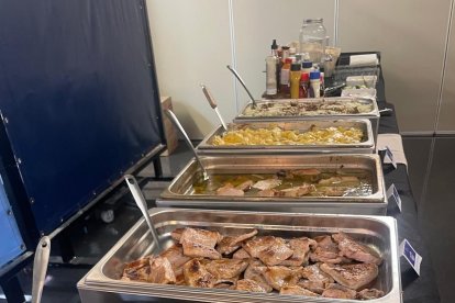 Parte de la propuesta gastronómica de Catering Los Ángeles durante la gira de Aitana.