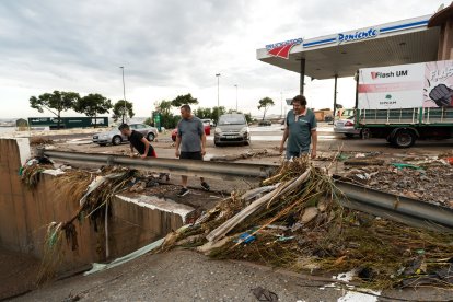 Imagen de las incidencias por las intensas lluvias en El Ejido
Curro Vallejo / Europa Press
17/10/2026