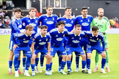 Este es el Oviedo que vencía en el Murube al Ceuta (1-2) la pasada jornada.