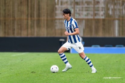 El central japonés es uno de los pilares del filial de la Real Sociedad.
