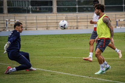Yaakobishvili es un portero adaptado a LaLiga tras su cesión al Andorra.
