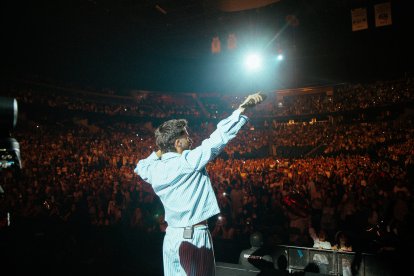 Camilo durante un concierto, en imagen de archivo.