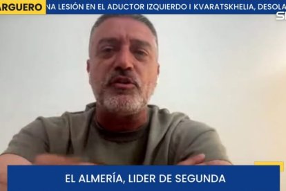 García Pimienta en El Larguero de la Cadena SER.