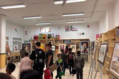 Una exposición en el CEIP Ave María del Quemadero.