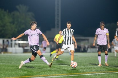Gui Guedes no jugaba desde el 17 de agosto y volvió en Copa tras la operación de menisco.