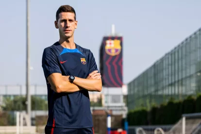 En su etapa con el FC Barcelona, donde coincidió con el mexicano Rafa Márquez.
