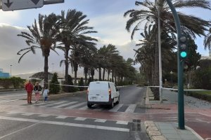 Corte de tráfico en la Vía Parque.