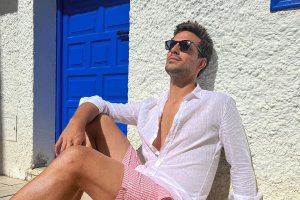 Jaime Astrain en Aguamarga el pasado verano.